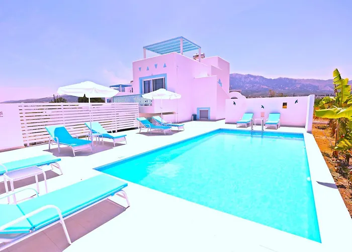 Villa Xenos 7 With A Private Pool Near The Sea